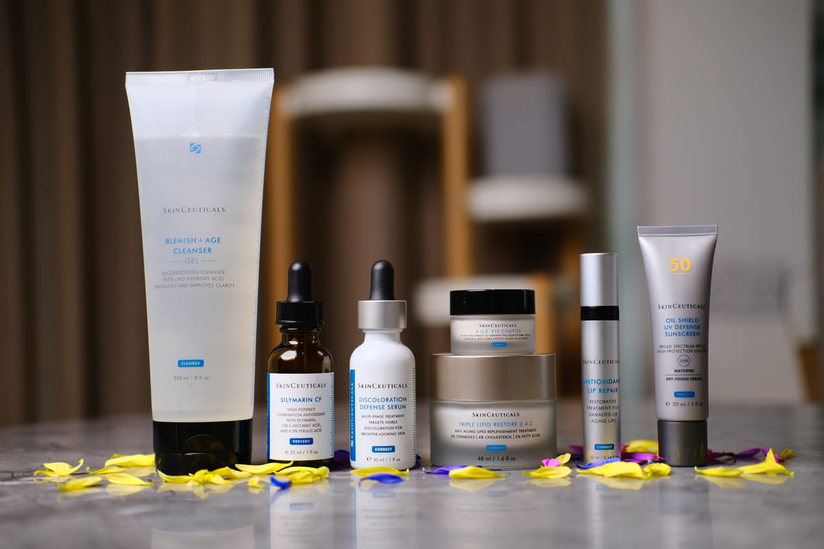  Simple nighttime skincare ft Skinceuticals products