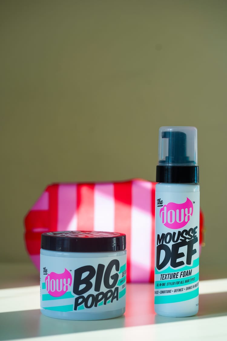 The Doux Big Poppa Gel & Mousse Def Review for 4C Hair