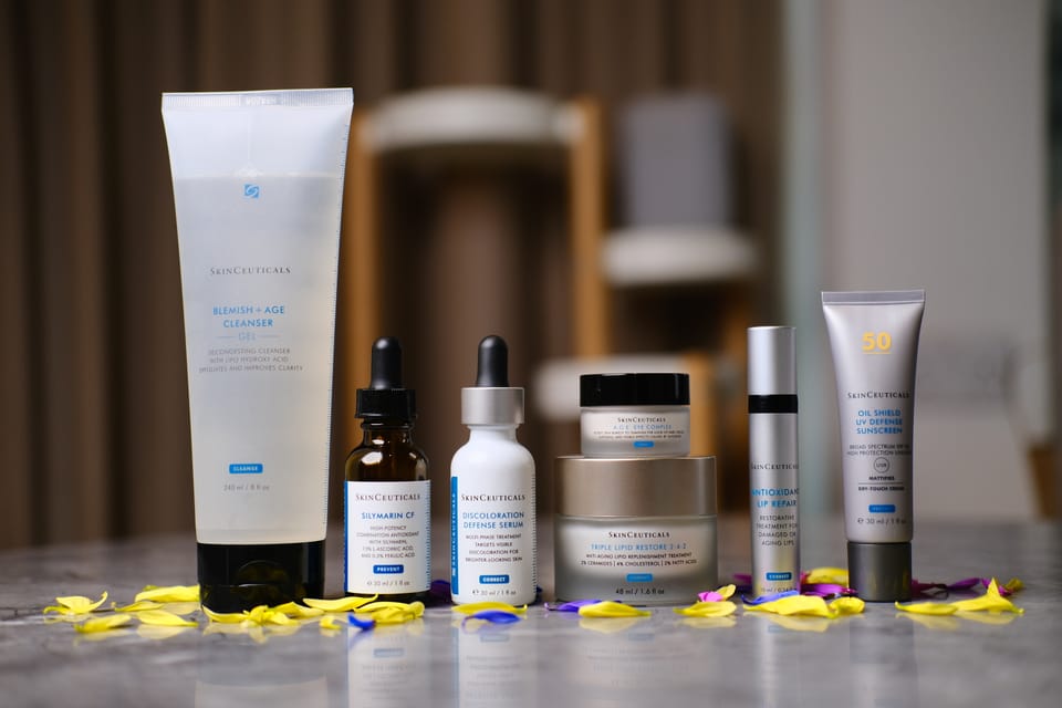  Simple nighttime skincare ft Skinceuticals products